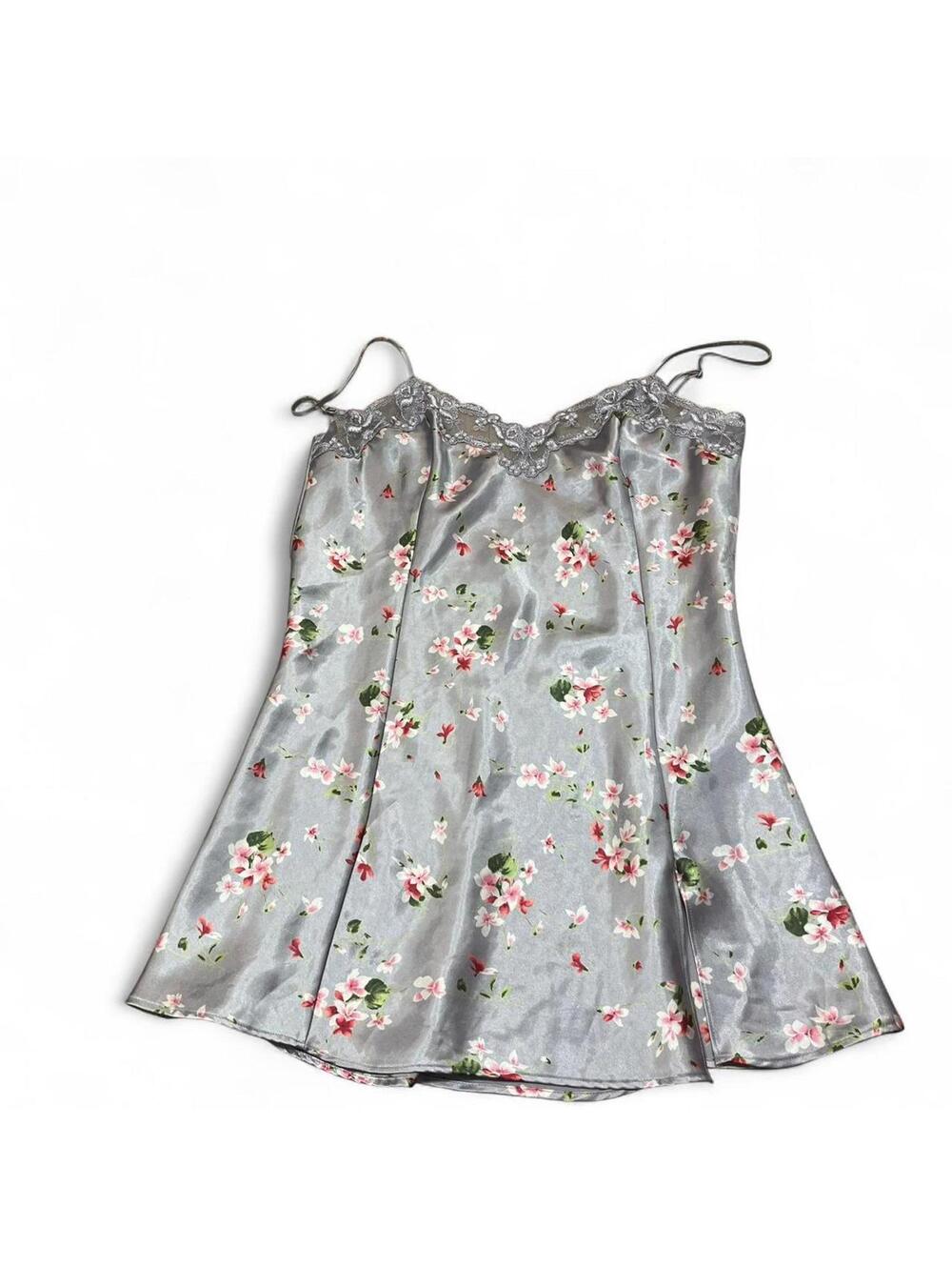 Victoria's Secret purple  floral slip dress
